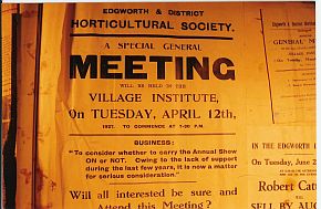 1927 meeting poster
