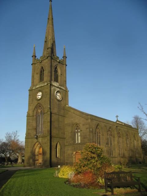 St Anne's Church Chapeltown and the Tebay
                    Garden